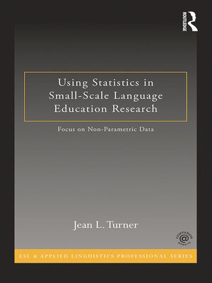 cover image of Using Statistics in Small-Scale Language Education Research